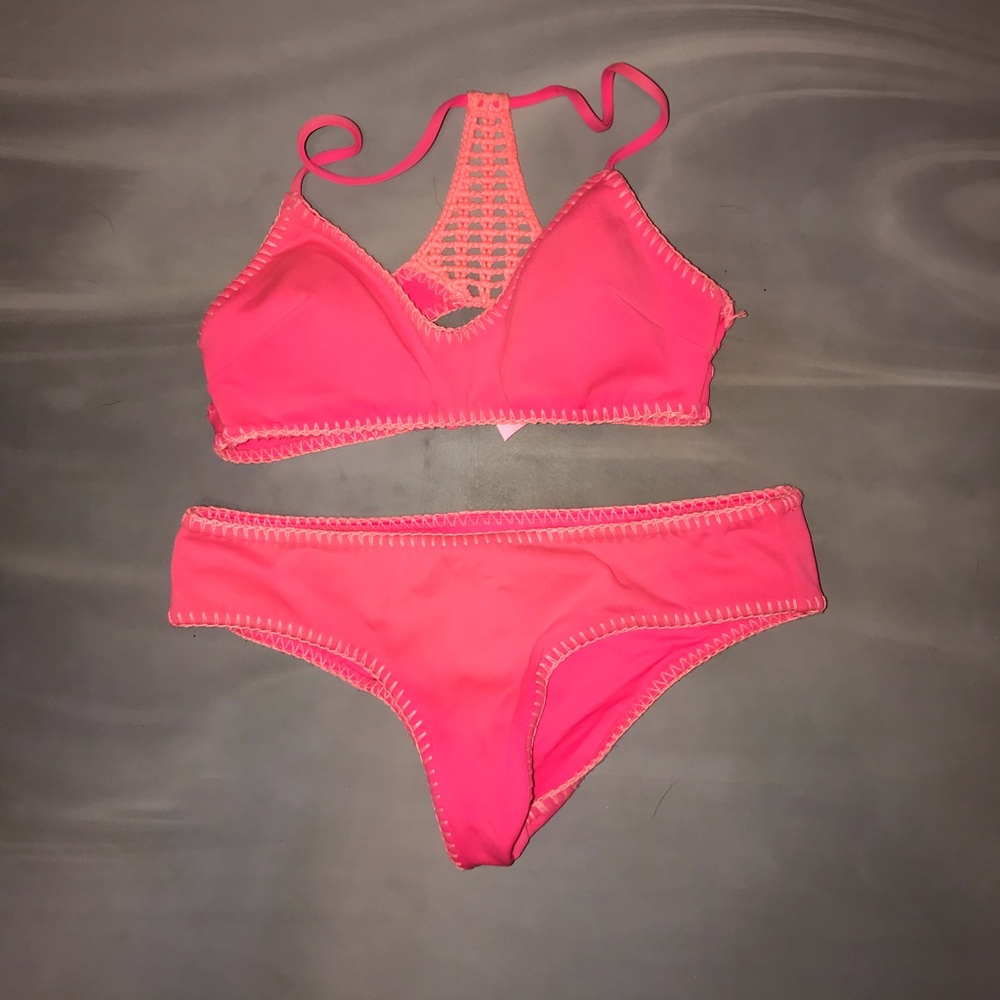 Neon pink Victoria Secret Bikini